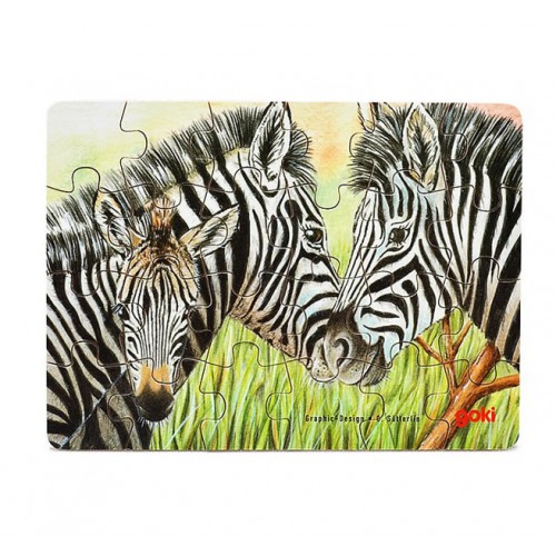 GOKI - Animal Assemble Learning Educational Toys Zebra